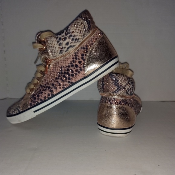 Shoes - Snakeskin high tops
